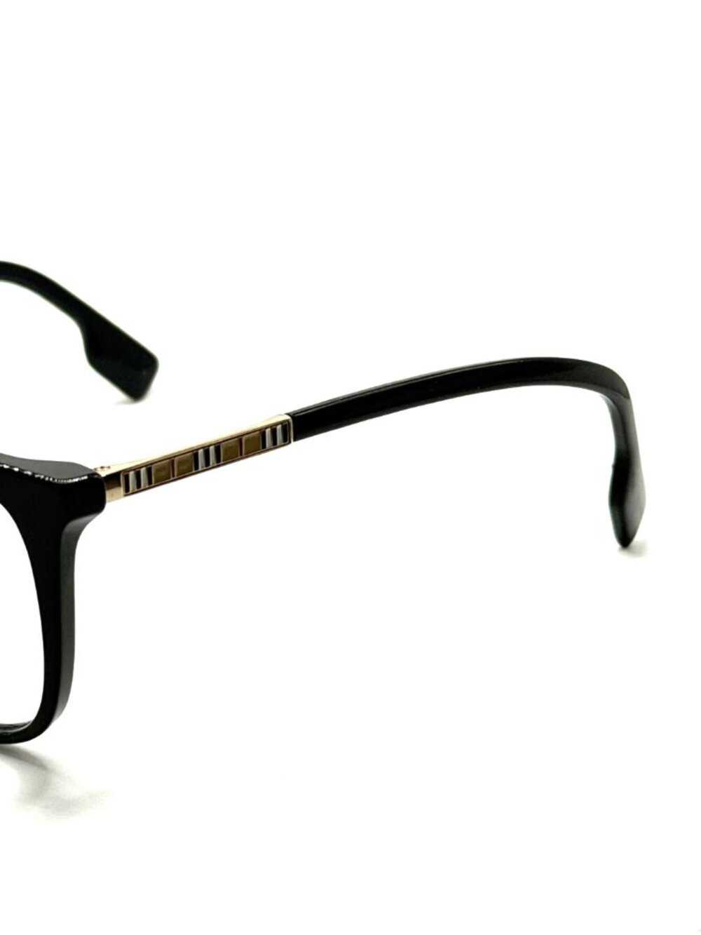 BURBERRY B 2338 3001 BLACK UNISEX EYEGLASSES 53MM 17 140 - Picture 2 of 9